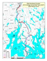 Route 15 Average Annual Daily Trips